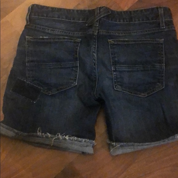 Patchwork Jean shorts - Picture 2 of 2